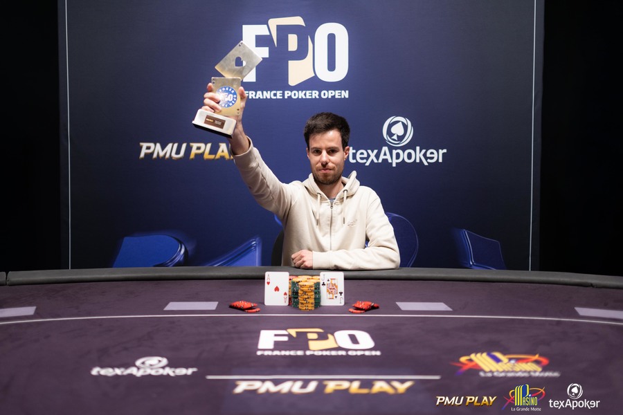 FPO LA GRANDE-MOTTE 2026 : Bastien Alles triomphe sur le Main Event et remporte 41.000 € !