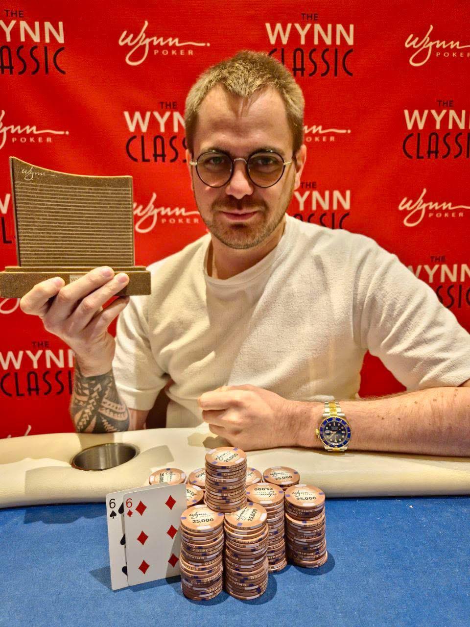 Wynn Summer Classic : Le Français Romain Locquet s'adjuge le 1100 $ NLH pour 46.536 $ ! 