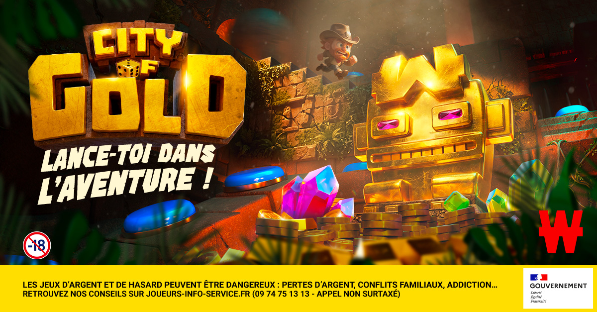 WINAMAX : City of Gold, quand paris sportifs et poker s'unissent dans une aventure totalement folle !