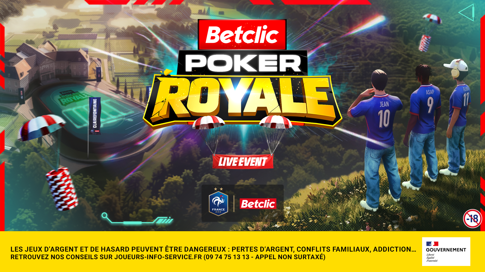 BETCLIC : Poker Royale, le tournoi qui fait décoller le poker français vers les États-Unis