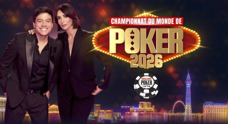 WSOP 2026 : Géraldine Maillet et Pierre Calamusa commenteront le Main Event sur W9.