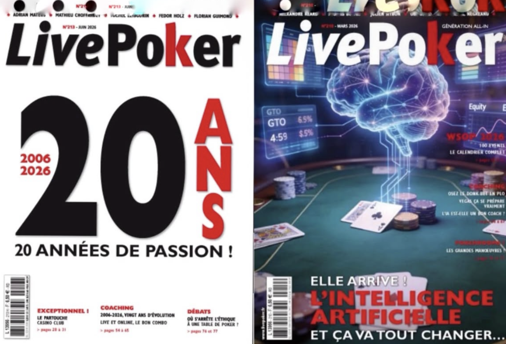 ABONNEMENT LIVEPOKER: Recevez votre numéro LivePoker chaque mois pour seulement 4,80 €