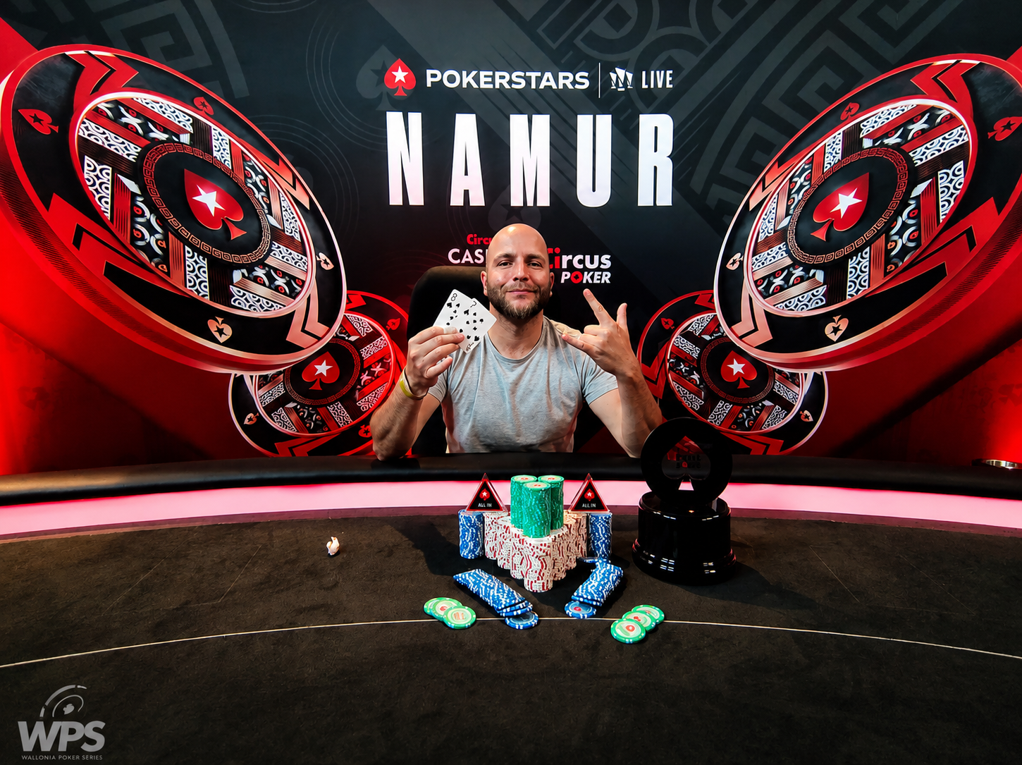 WALLONIA POKER SERIES : Sjors Heldens remporte le Main Event - 62.890 €