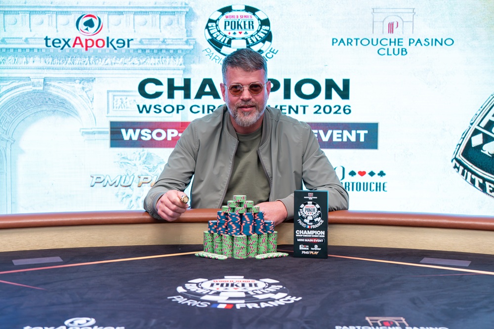 WSOP-C Paris: the first ring for Emmanuel Barre
