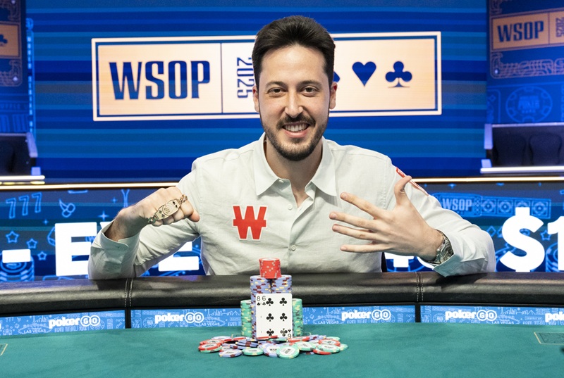 WSOP 2025 : Une cinquième couronne mondiale pour Adrián Mateos !