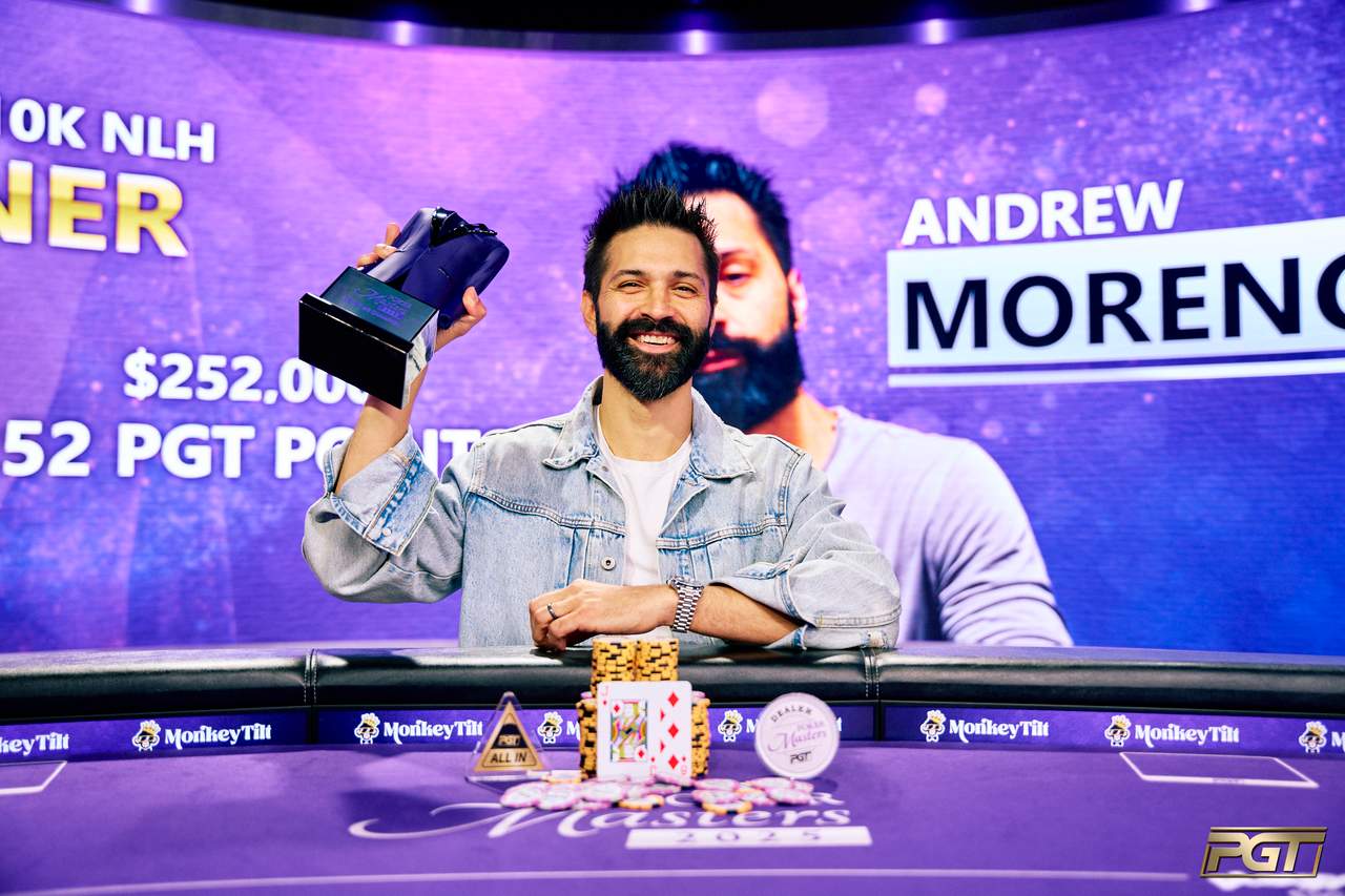 POKER MASTERS VEGAS 2025 : Andrew Moreno remporte l'Event#3 - 252.000 $