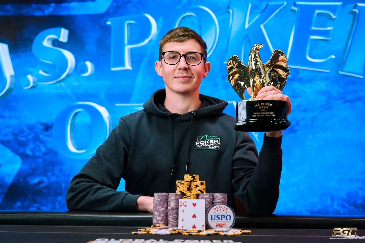 US POKER OPEN 2026 : Brock Wilson et Clemen Deng frappent fort dès le début du festival !