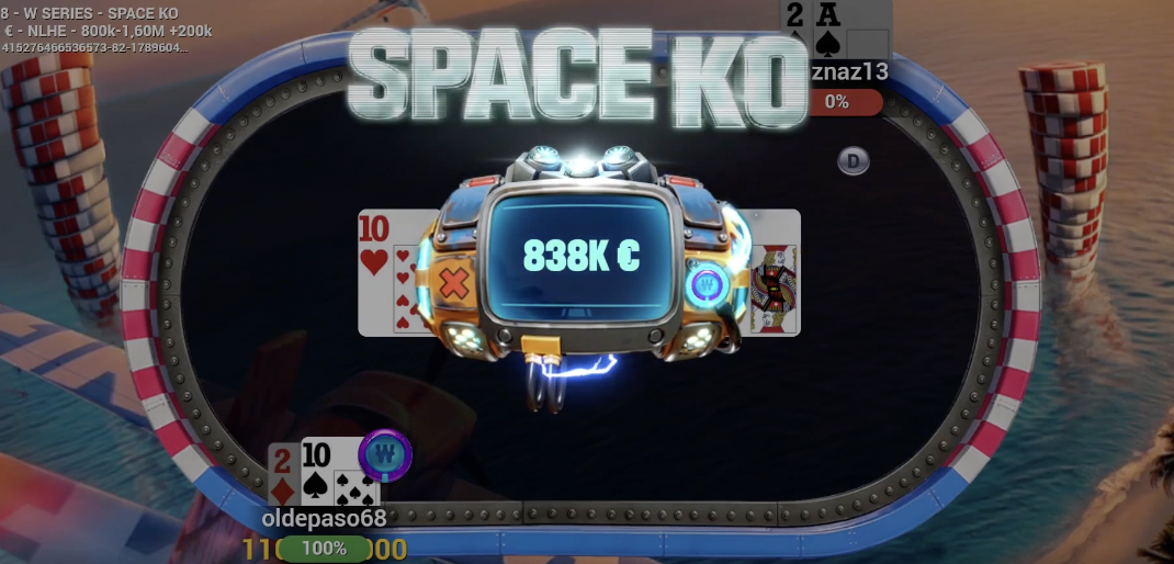WINA SERIES : oldepaso68 decroche un space KO stratospherique de 922.104 €