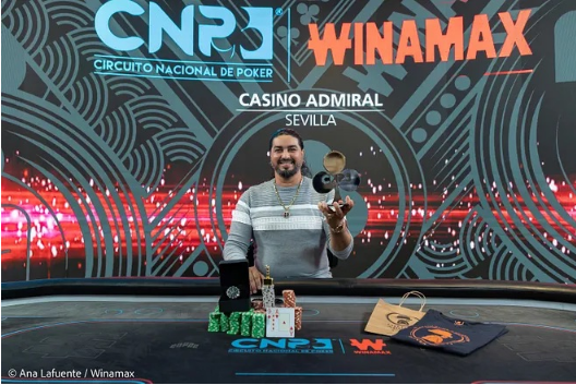 CNP WINAMAX MAIN EVENT: Ramon Fernandez dominates the final table and triumphs with €60,000 in winnings! 