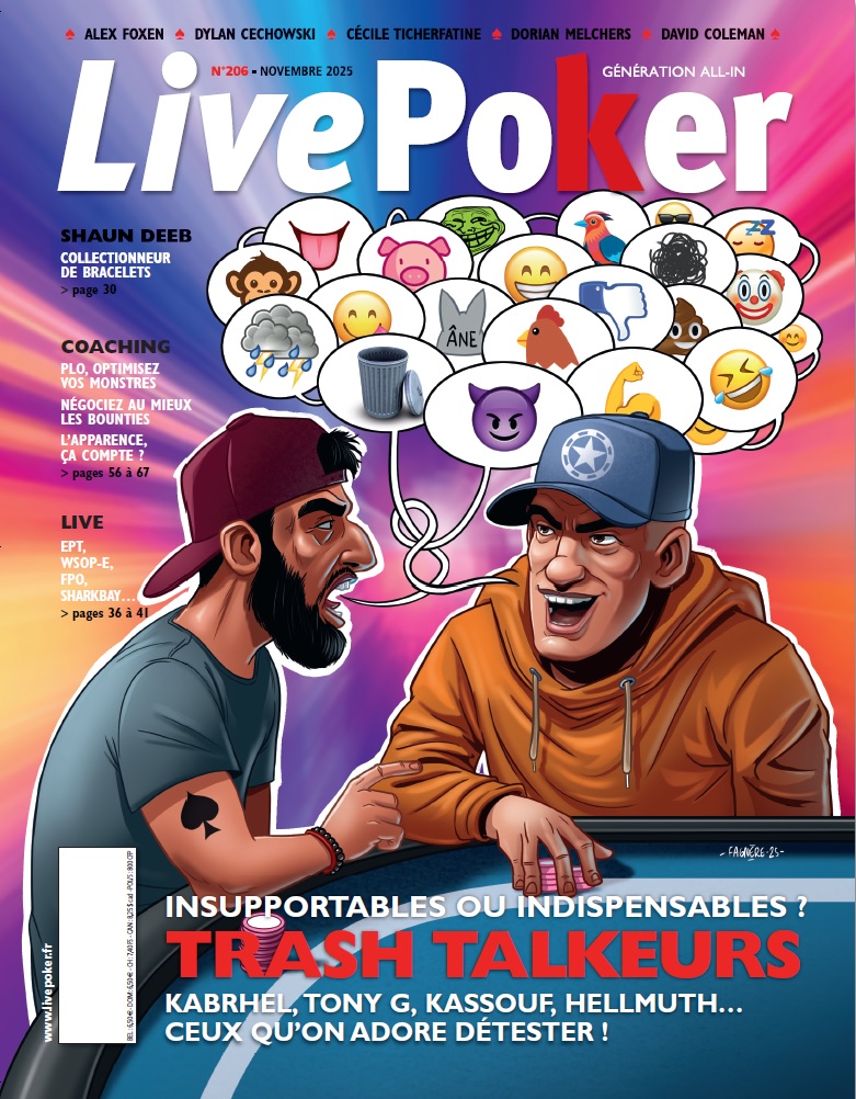 LivePoker : les Trash Talkeurs à l'honneur du magazine de novembre