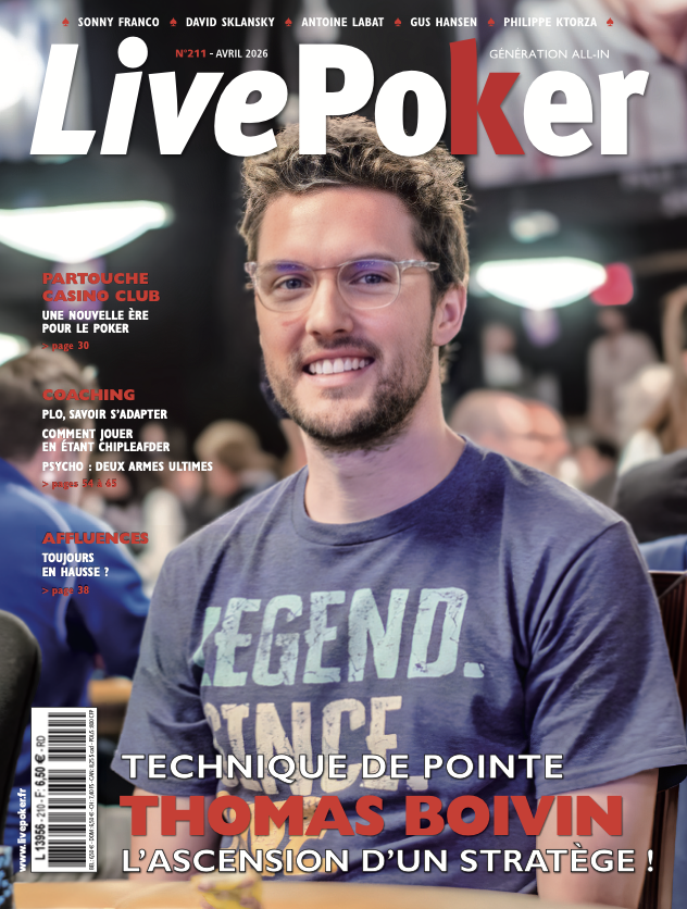 LivePoker magazine : Thomas Boivin, technicien de pointe !