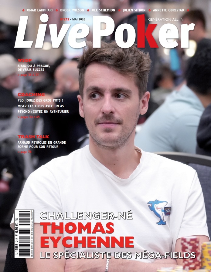 LivePoker Magazine : Thomas Eychenne en Une ! 