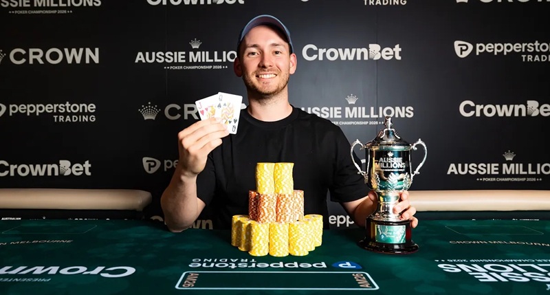 AUSSIE MILLIONS 2026 : Josh Duce s'impose dans l'Opening Event - 315.648 €