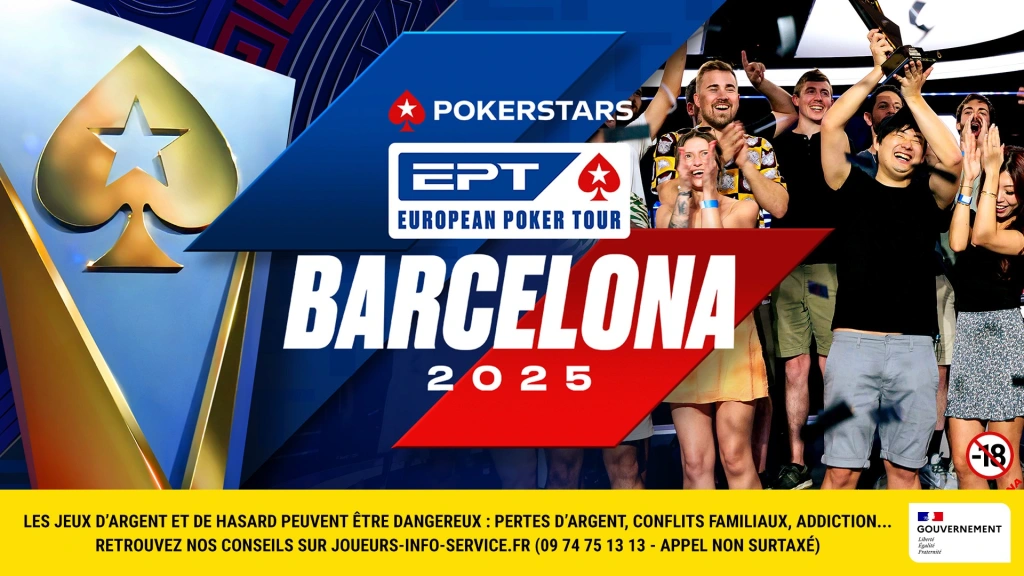 Top départ de l'EPT Barcelone ce lundi 18 aout ! Le détail des principaux events du festival ! 