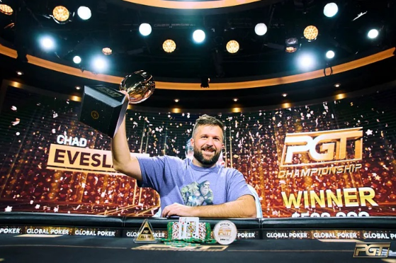 PGT CHAMPIONSHIP 2025 : Chad Eveslage s'adjuge la victoire et encaisse 500.000 $ ! 