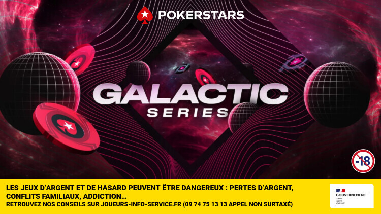 POKERSTARS GALACTIC SERIES : L'opérateur distribue plus de 8 millions d’euros et réunit plus de 343 000 participations !