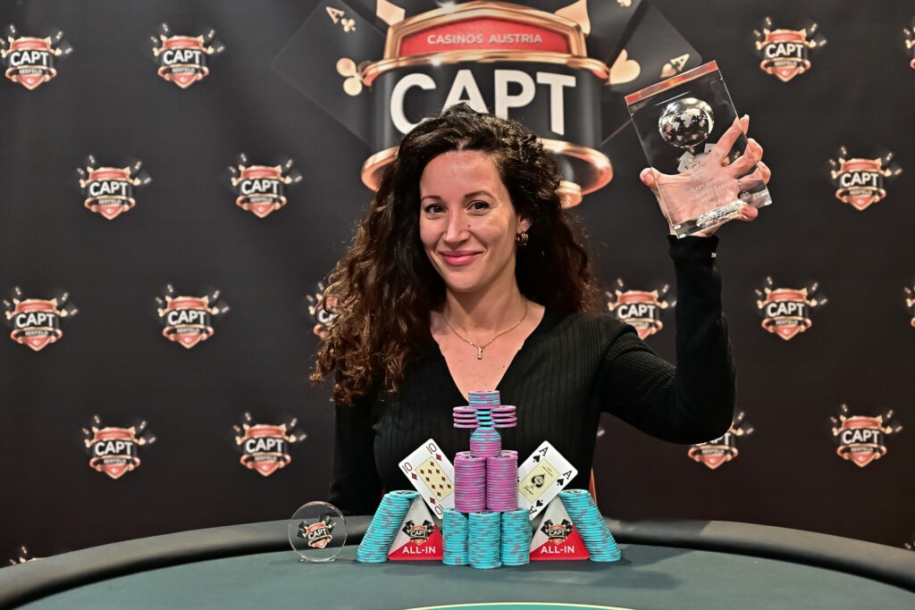 CAPT Seefeld : Rosalie Petit remporte le 330 € NLH Freezeout