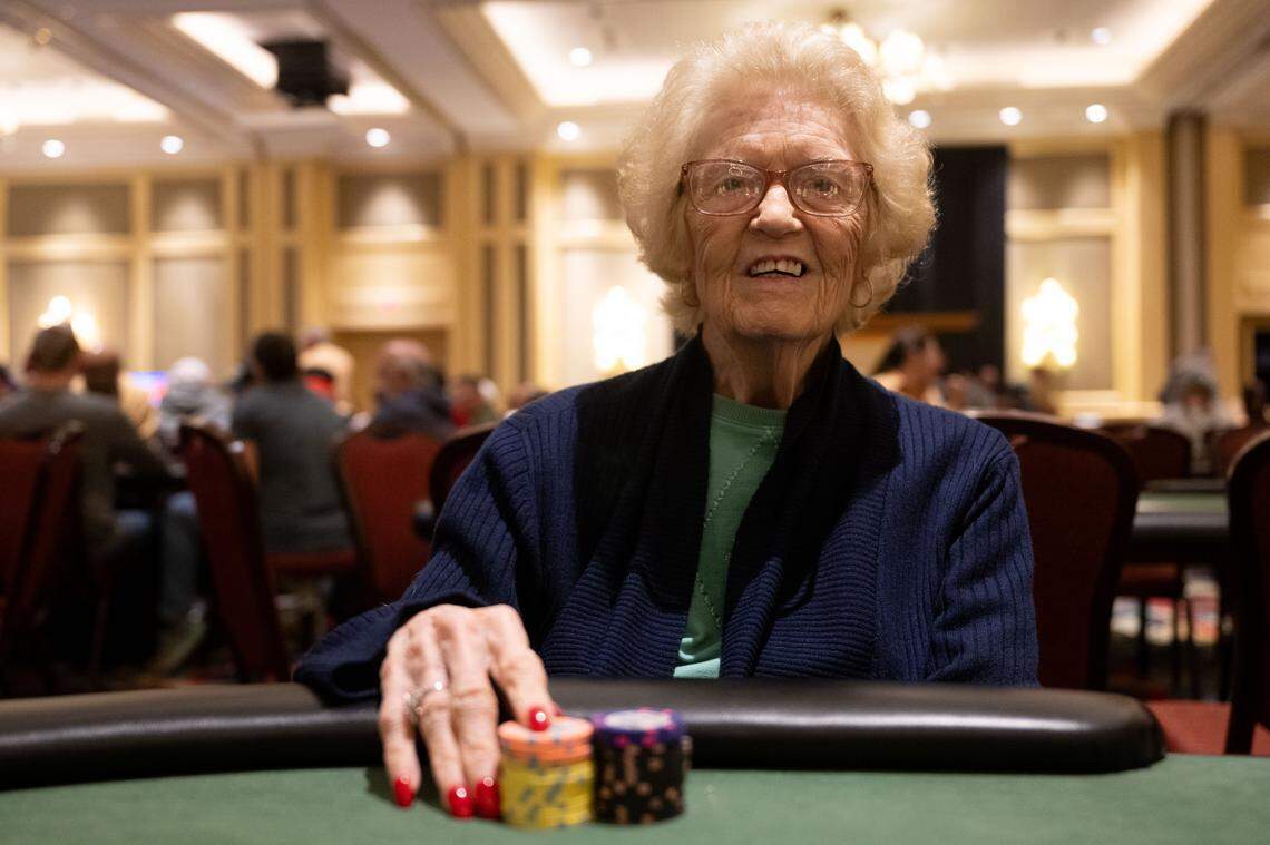 ACHIEVEMENT: At 88 years old, Linda Hammons finished 14th out of 3,000 players and won $10,000!