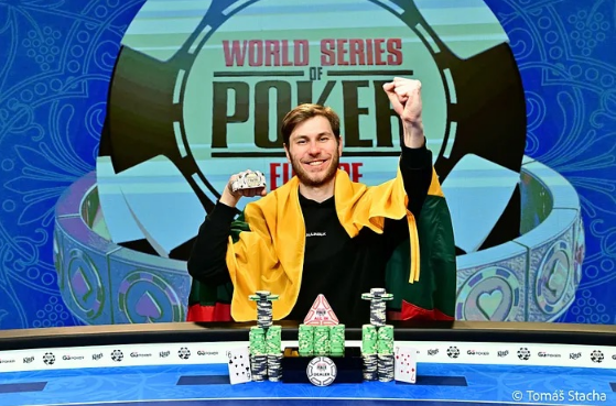 WSOP-E PRAGUE 2026 : Marius Kudzmanas remporte l'épreuve mythique pour 2.000.000 € !