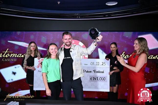 MALTA POKER FESTIVAL : Joris Ruijs s'impose sur le Grand Event pour 141.000 €, le Français Benjamin Nicault termine 5e !