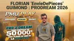 PMU PRO DREAM : Florian Guimond décroche le contrat d'une valeur de 50.000 € ! 