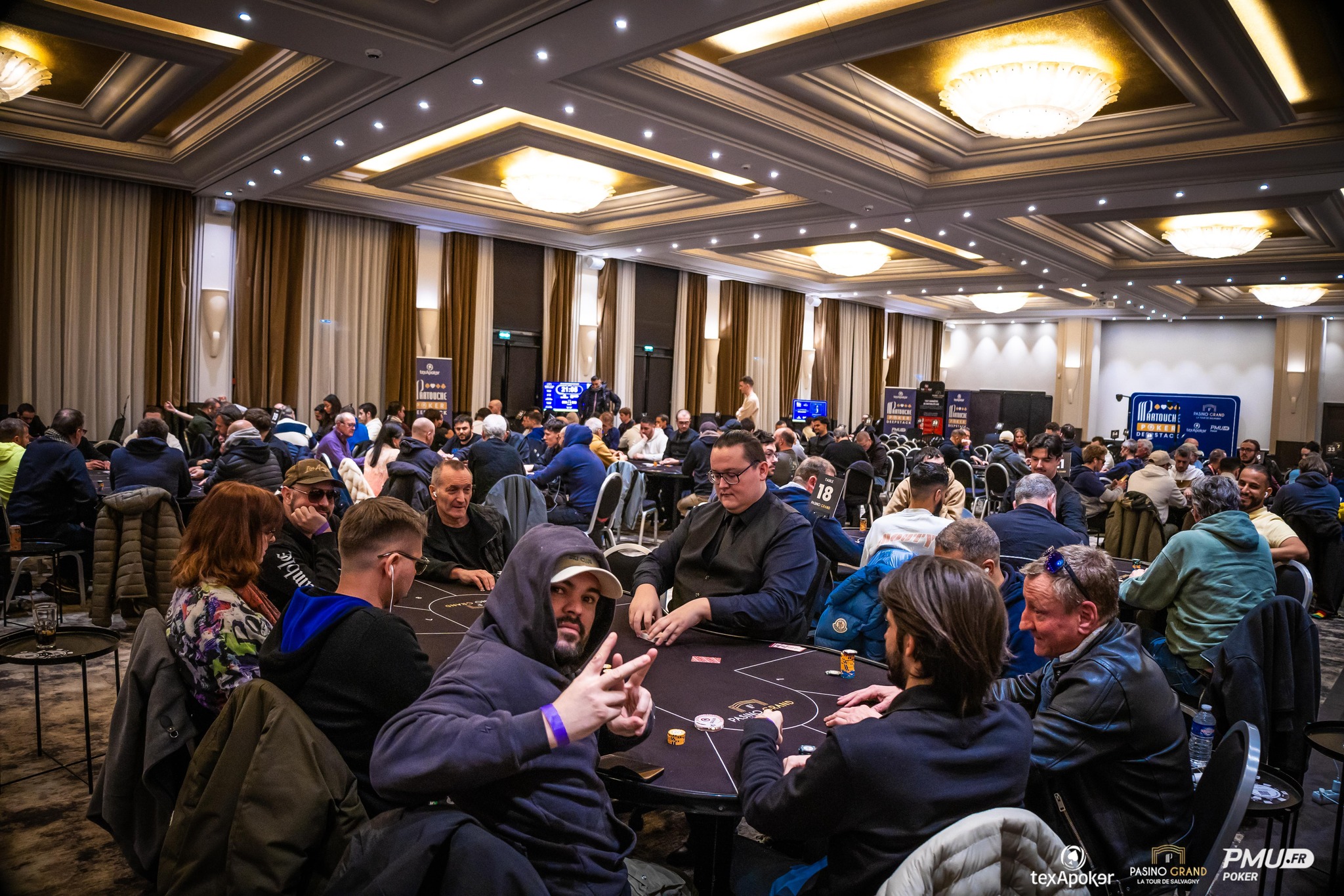 PPD La Tour-de-Salvagny : 76 joueurs au DAY 2 du Main Event !