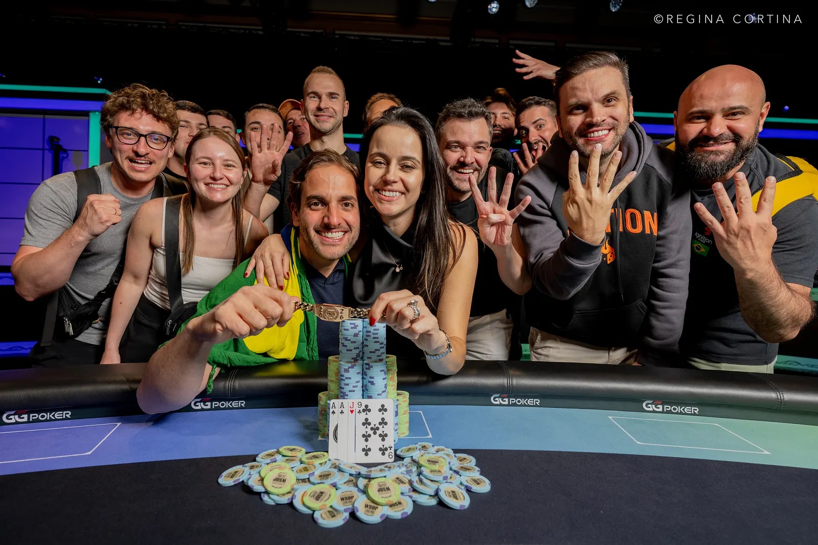 One Day in Vegas 2026 #23 : encore un bracelet pour le Brésil avec Joao Simao