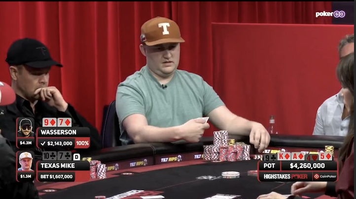 DEUX RECORDS EN QUELQUES JOURS : Eric Wasserson affole les High les Stakes Poker