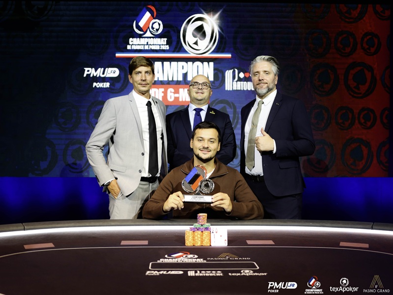 CDF 2025 : Mathieu His s’offre le CdF 6-max - 42.700 €