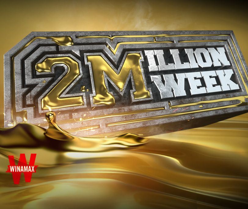 2 MILLION WEEK : Winamax propose deux tournois majeurs avec une garantie globale de 2.000.000 € !  