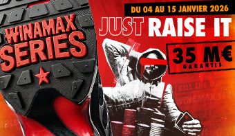 WINAMAX SERIES : Plus de 330 tournois proposés du 4 au 15 janvier avec une dotation totale de 35 millions d'euros !  