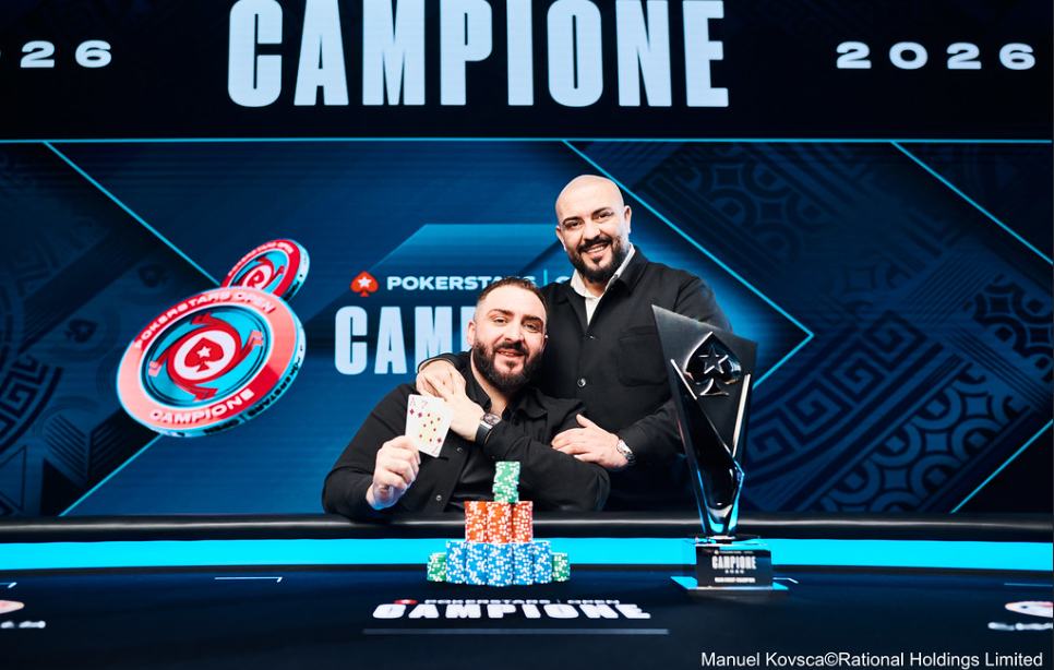 POKERSTARS OPEN CAMPIONE: Elvir Nuhiu Crowned Main Event Champion – €200,640