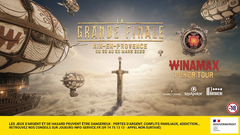 WINAMAX : Lancement du Main Event de la Grande Finale du WiPT 2026