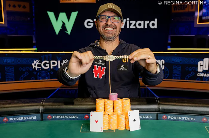 WSOP 2025 : Giuseppe Zarbo ouvre le compteur ! 