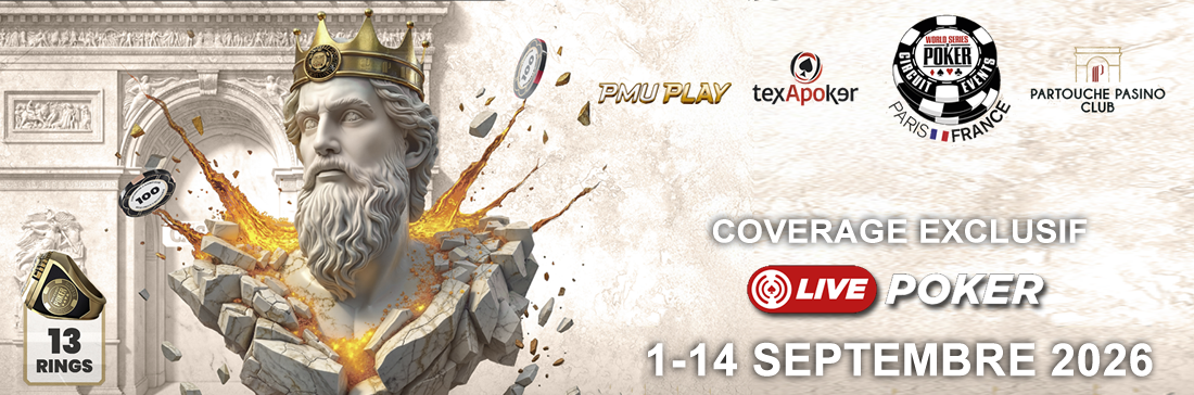 Coverage Live WSOP-C Paris